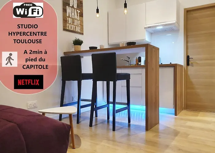 Apartament St Rome - A 2 Pas Du Capitole - Metro *